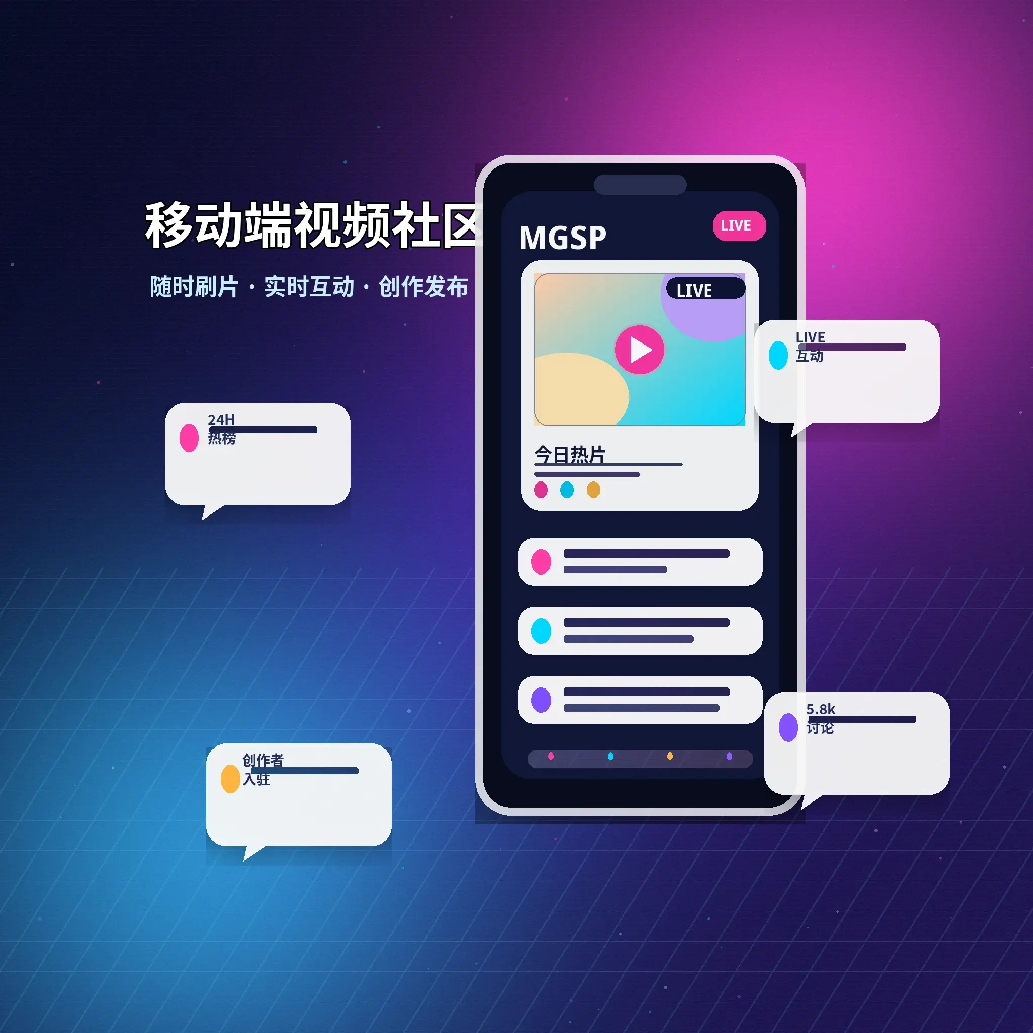蘑菇视频APP服务与内容浏览